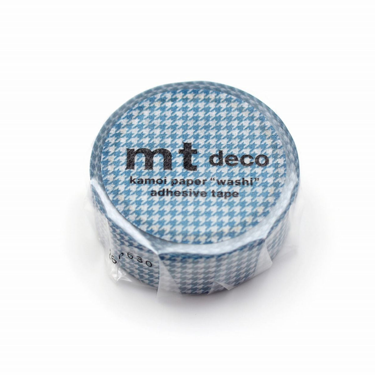 Fine Houndstooth Blue Washi Tape | MT Tapes