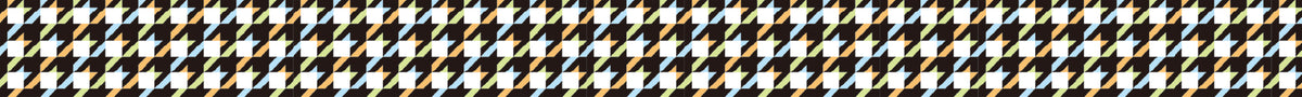 Houndstooth Multicolor Washi Tape | MT Tapes