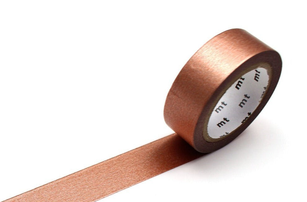 High Brightness Bronze Washi Tape by MT Tapes | Papertail Fox