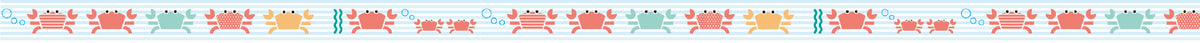 Crab Slim Washi Tape | MT Tapes