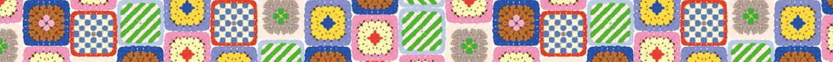 Granny Square Mosaic Washi Tape | MT Tapes