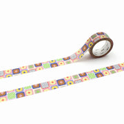 Granny Square Mosaic Washi Tape by MT Tapes | Papertail Fox