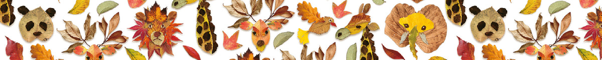 Fallen Leaf Animals Washi Tape | MT Tapes