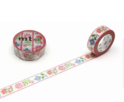 Embroidery Pattern Washi Tape | MT Tapes