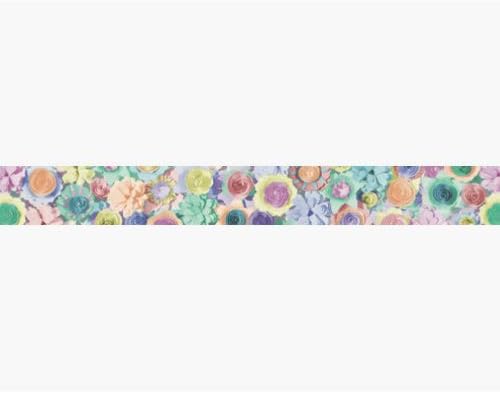 Quilling flower washi tape by MT | delicate paper-quilled floral designs | Papertail Fox