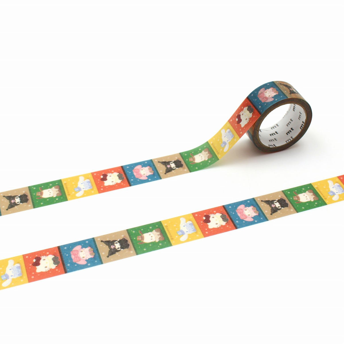 Winter Outfits Sanrio Characters Washi Tape by MT Tapes | Papertail Fox