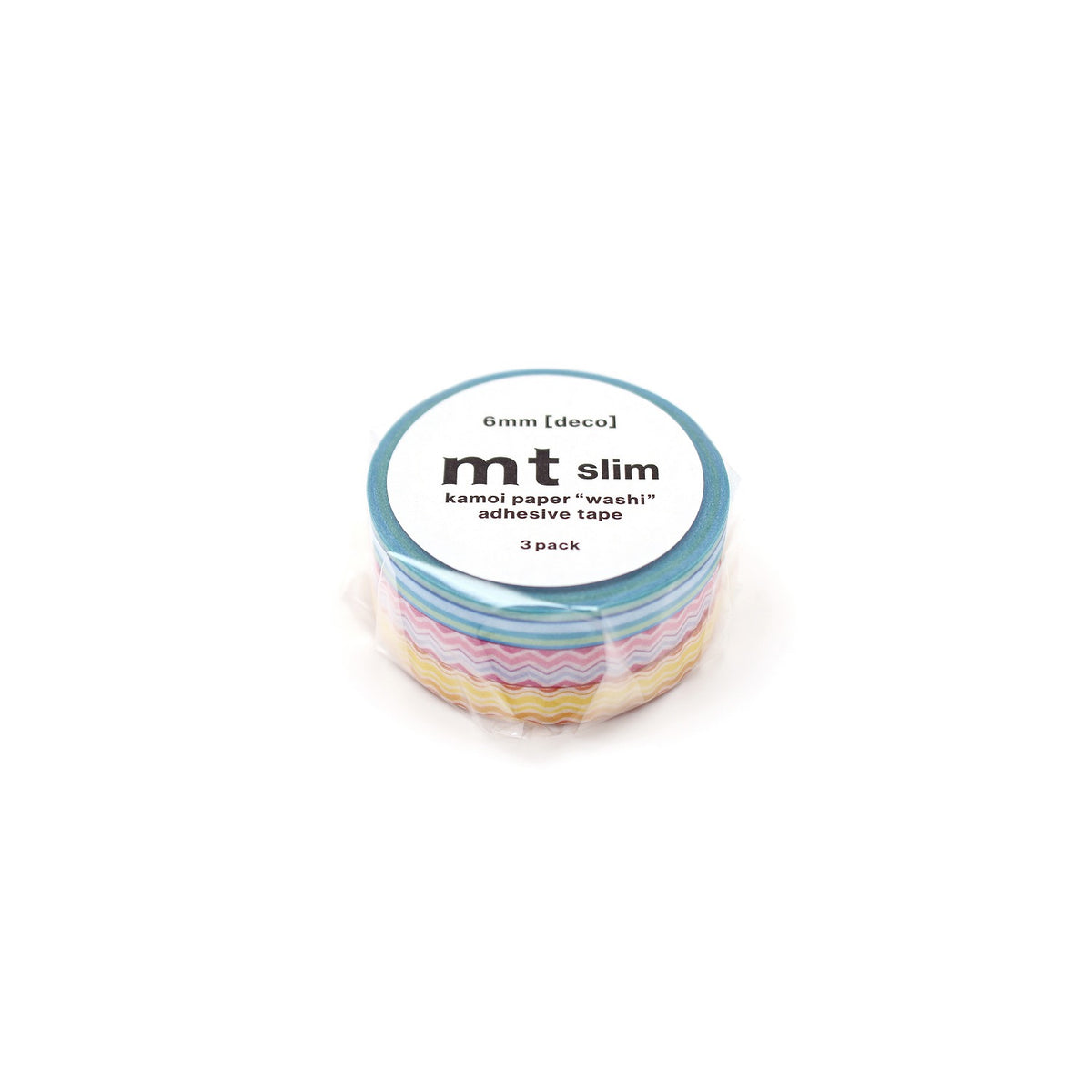 Line Pattern Slim 3 Roll Washi Tape Set | MT Tapes