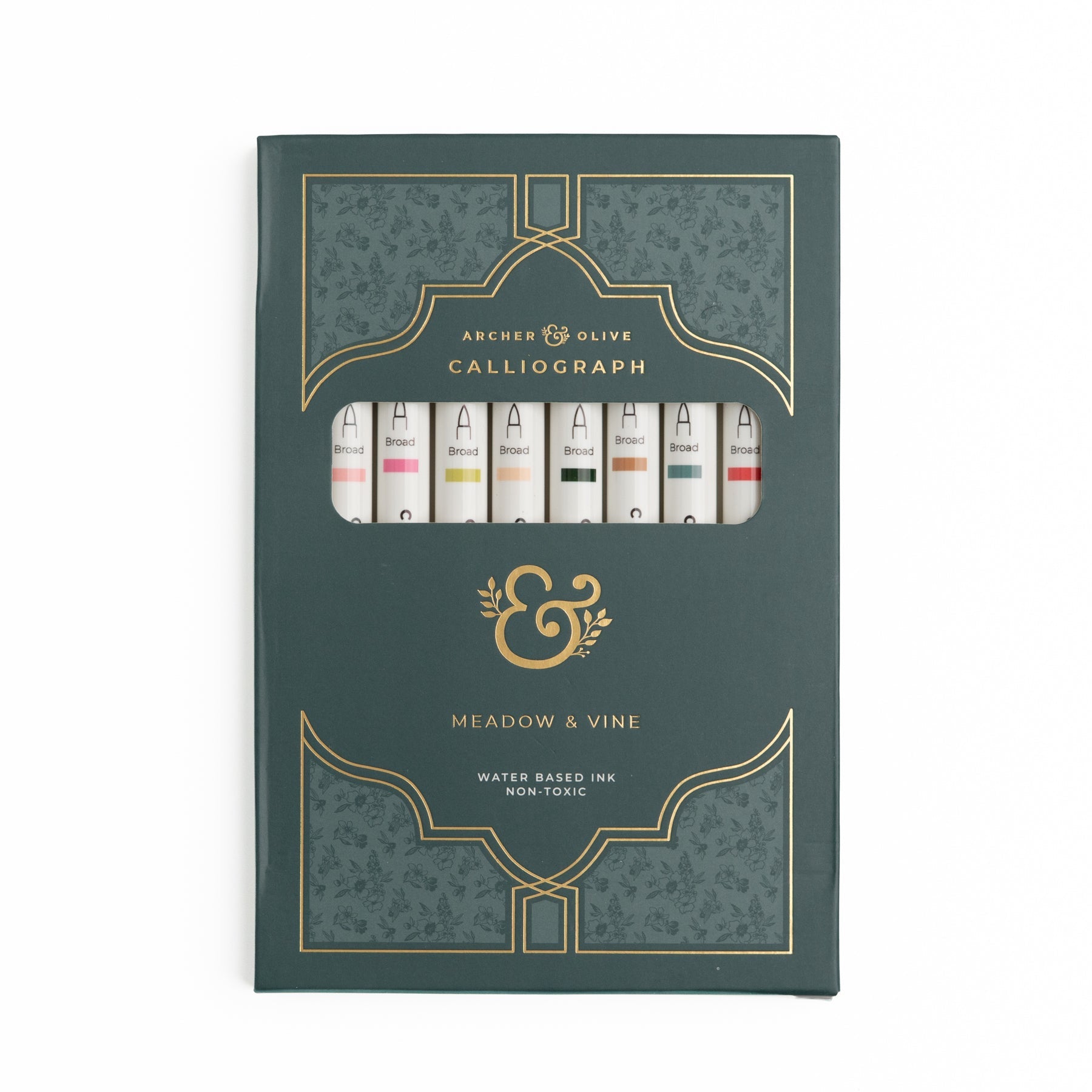 Meadow & Vine Calliograph Pen Set | Archer & Olive