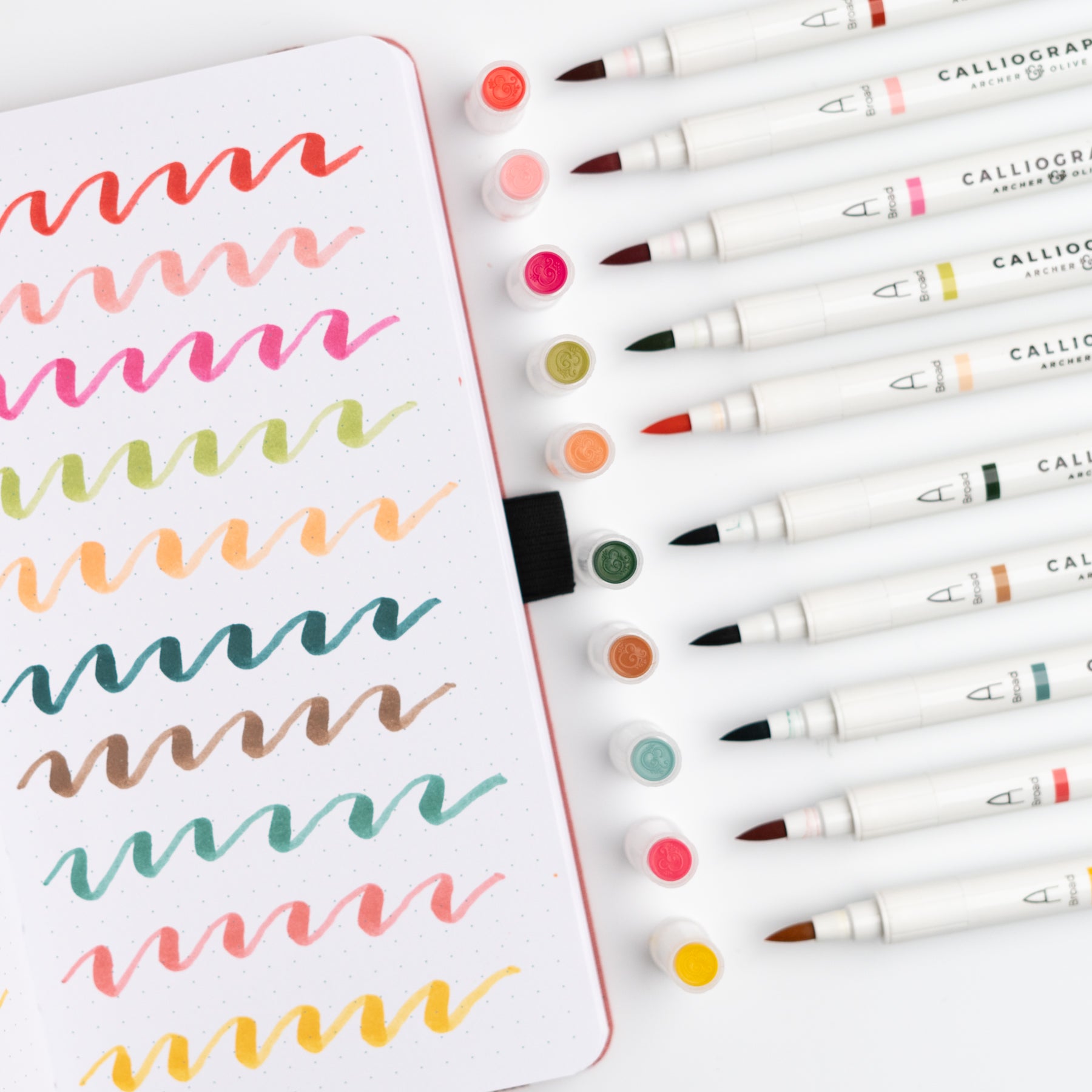 Meadow & Vine Calliograph Pen Set | Archer & Olive