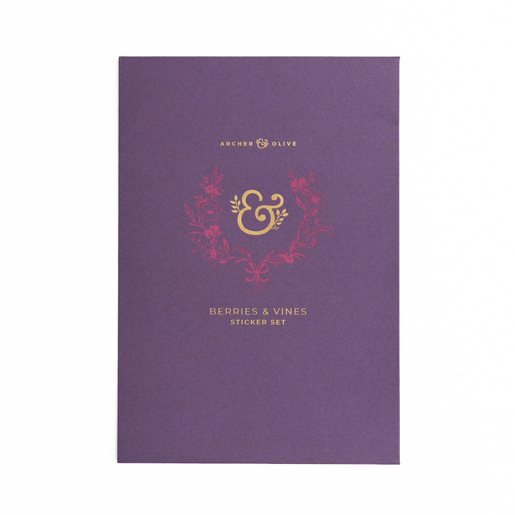 Berries & Vines Sticker Sheet | Archer & Olive