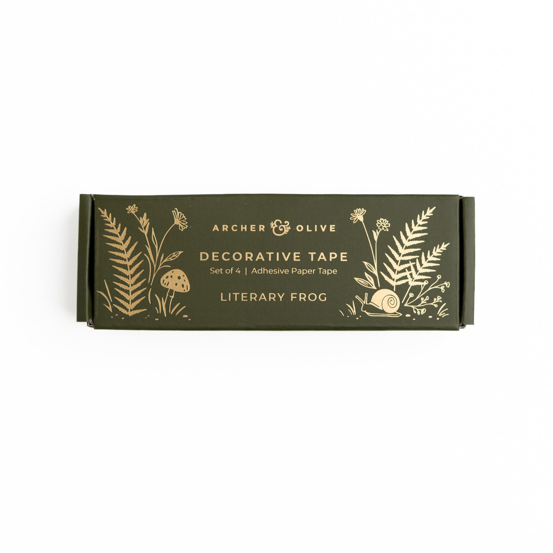 Literary Frog Washi Tape | Archer & Olive