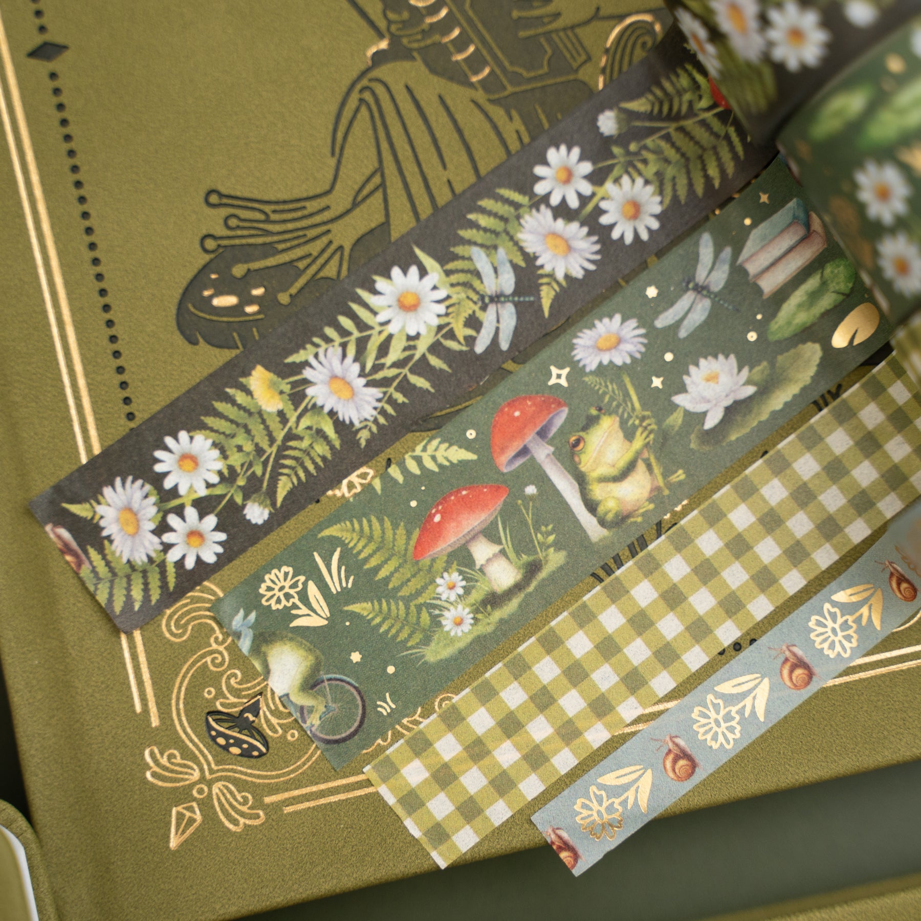 Literary Frog Washi Tape | Archer & Olive