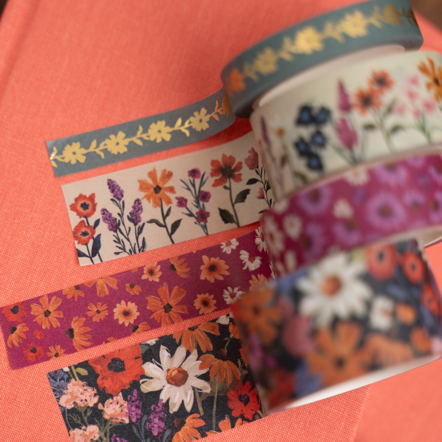Wildflowers Washi Tape | Archer & Olive
