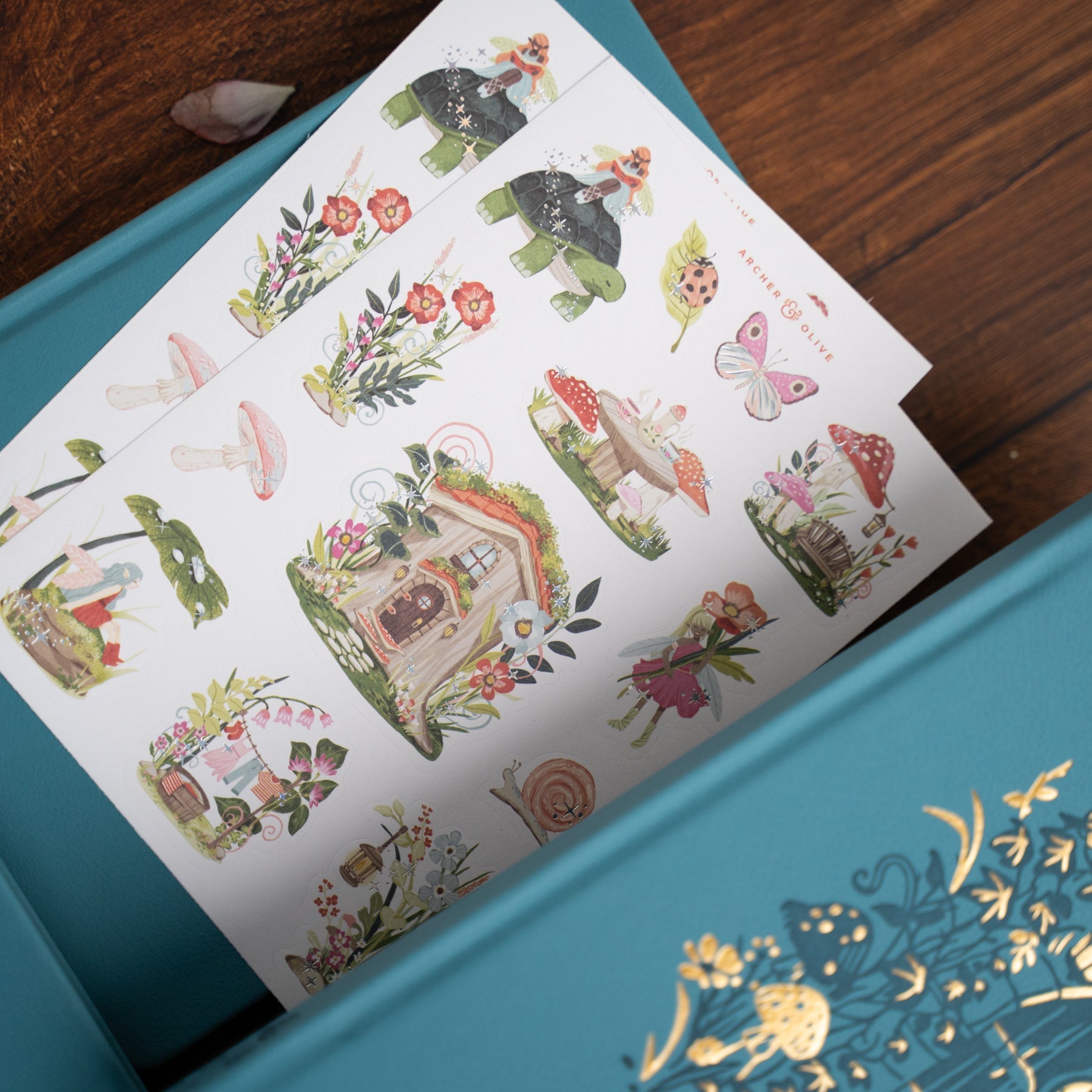 Fairy House Sticker Sheet | Archer & Olive