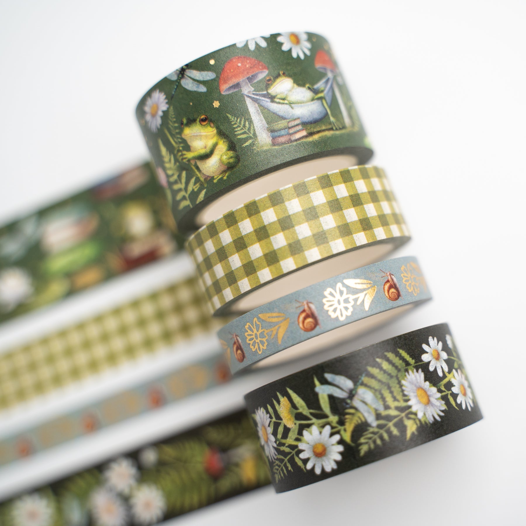Literary Frog Washi Tape | Archer & Olive