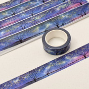 Holographic Foil Galaxy Washi Tape, Milky Way, Melancholic | Adrian Sloth Art