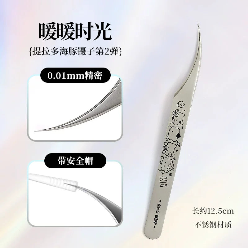 High-Precision Dolphin Clip Tweezers, Warm Time HI by Telado | Papertail Fox