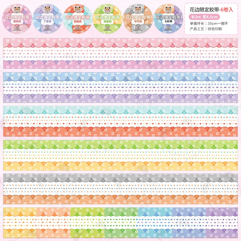 Lace Border Washi Tape by Telado | Papertail Fox