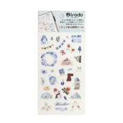 Winter Paper Transfer Stickers by Irodo