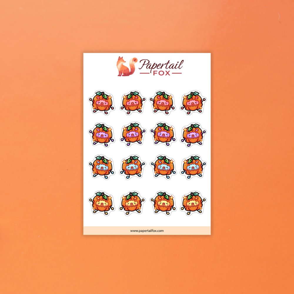 Haunted Harvest 7 Sheet Planner Bundle | Papertail Fox
