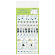 Peeking Cat Sticker Sheet by Furukawashiko | Papertail Fox