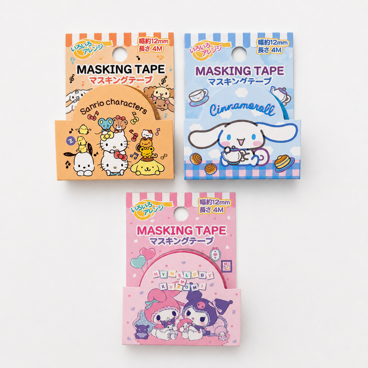 Sanrio Masking Tape Assortment