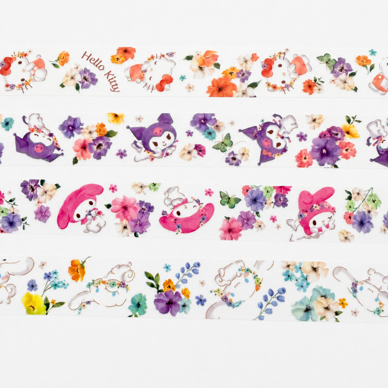 Sanrio Clear Decoration Tape Assortment