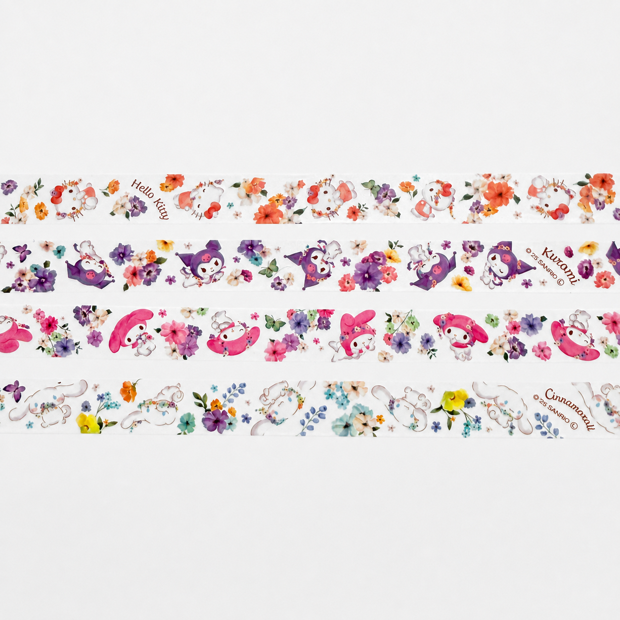 Sanrio Clear Decoration Tape Assortment