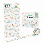 All Sea Otters Mini Kit by World Craft, sticker sheet, washi flakes and washi tape together | Papertail Fox