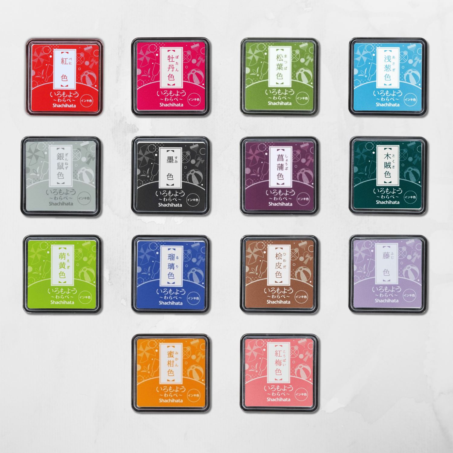 Iromoyo Warabe Mini Stamp Pad | Shachihata