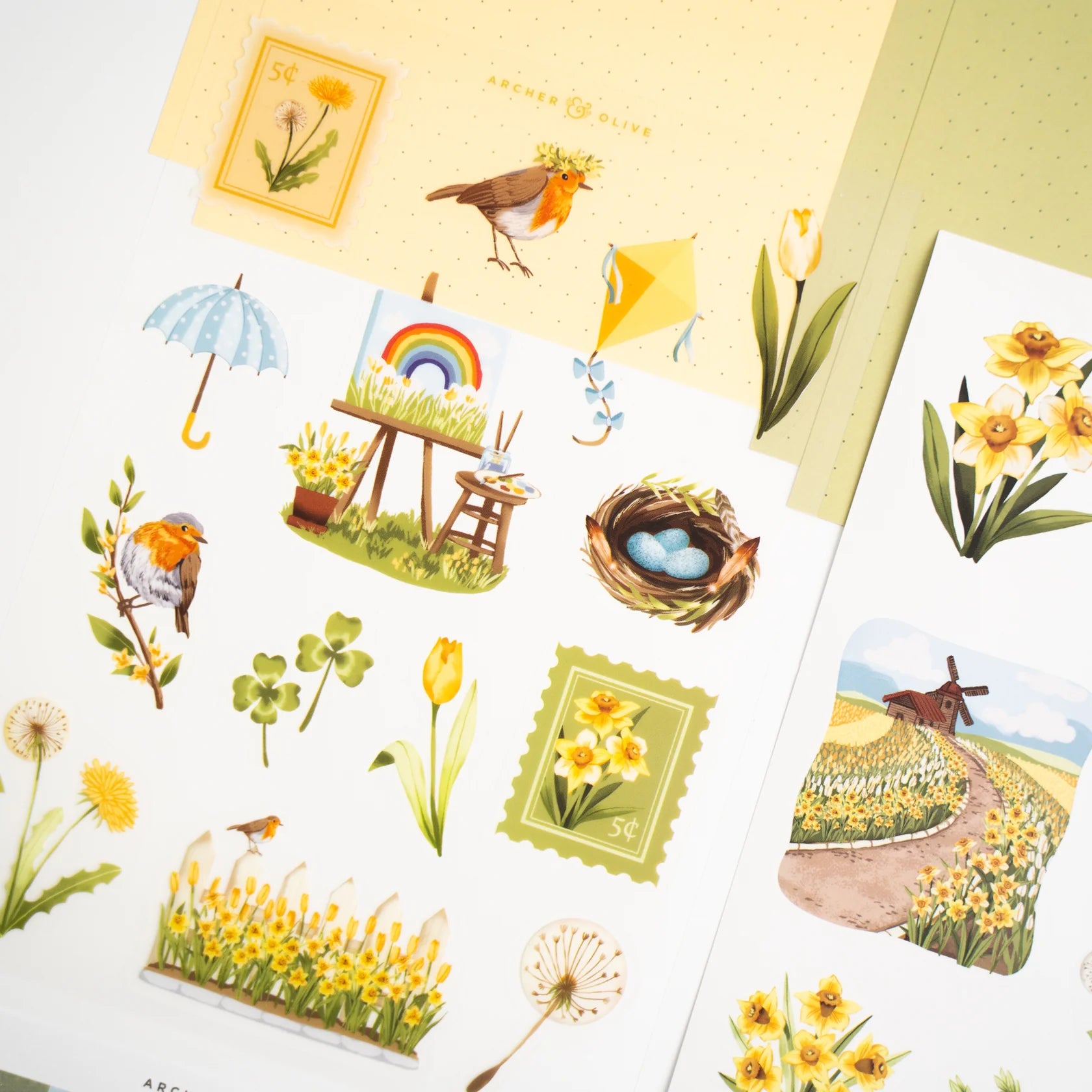 Spring Stationery Kit – Curated Bundle | Papertail Fox
