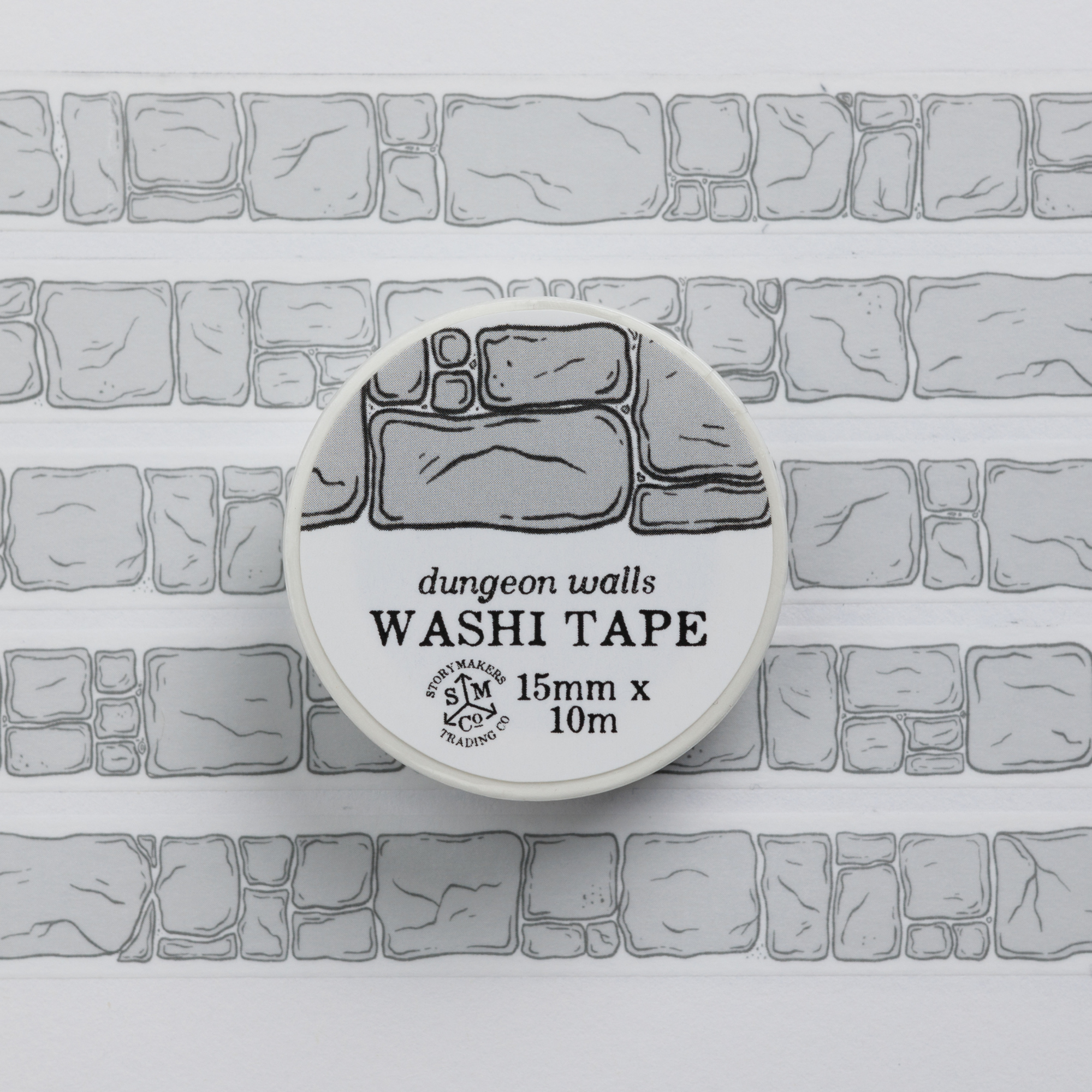 Dungeon Walls Washi Tape - Mapmaker Series