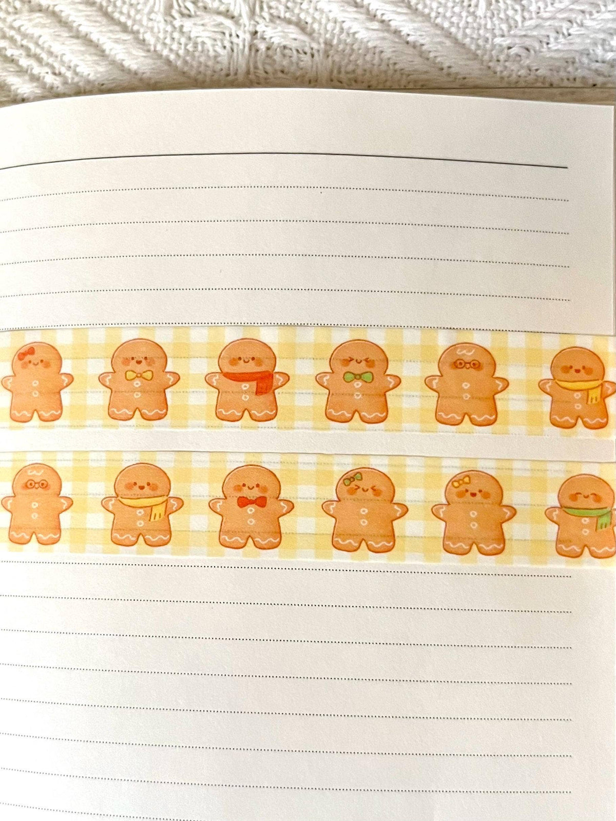 Gingerbread Friends Washi Tape | Lily and Stars Studio