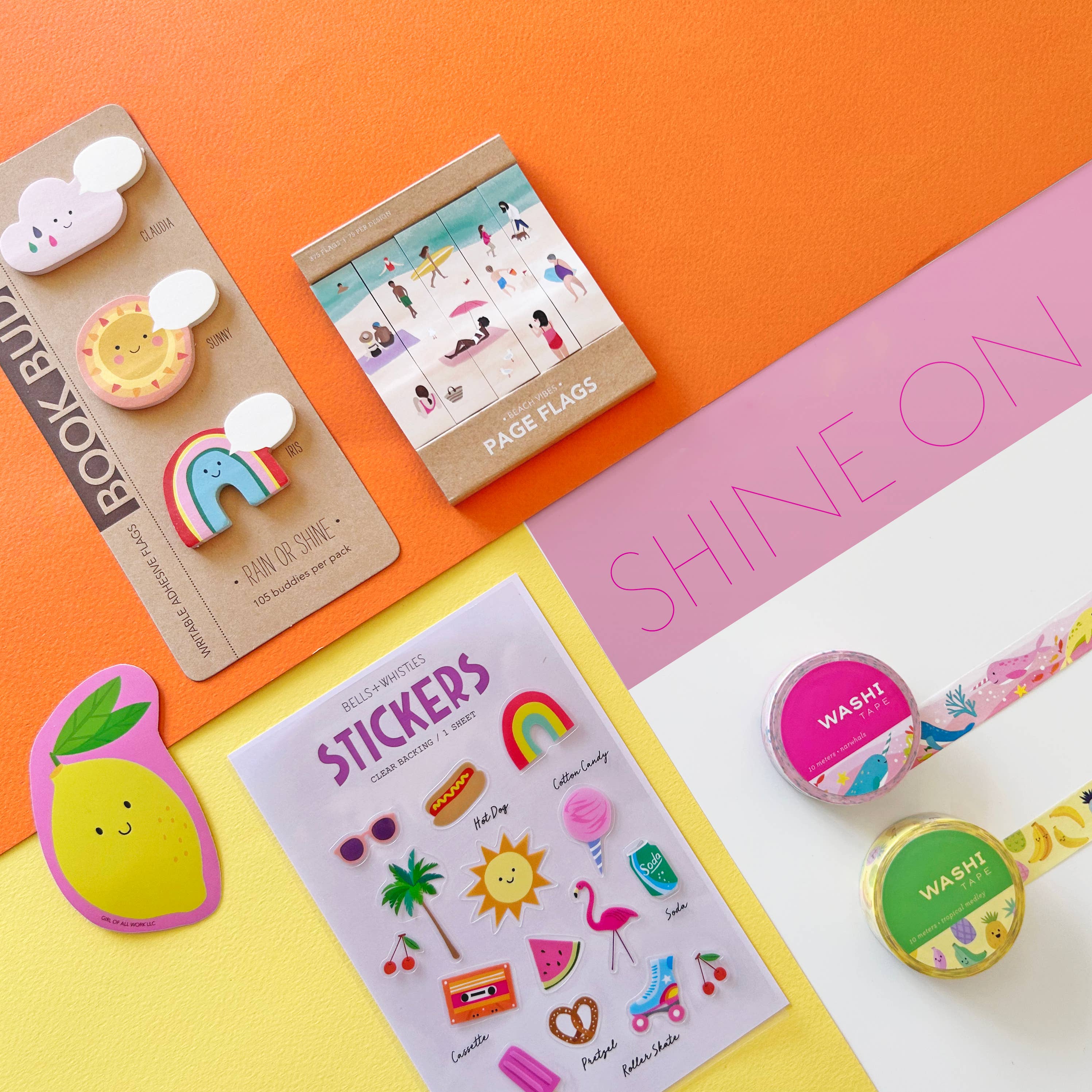 Tropical Medley Washi Tape by Girl of All Work | Papertail Fox