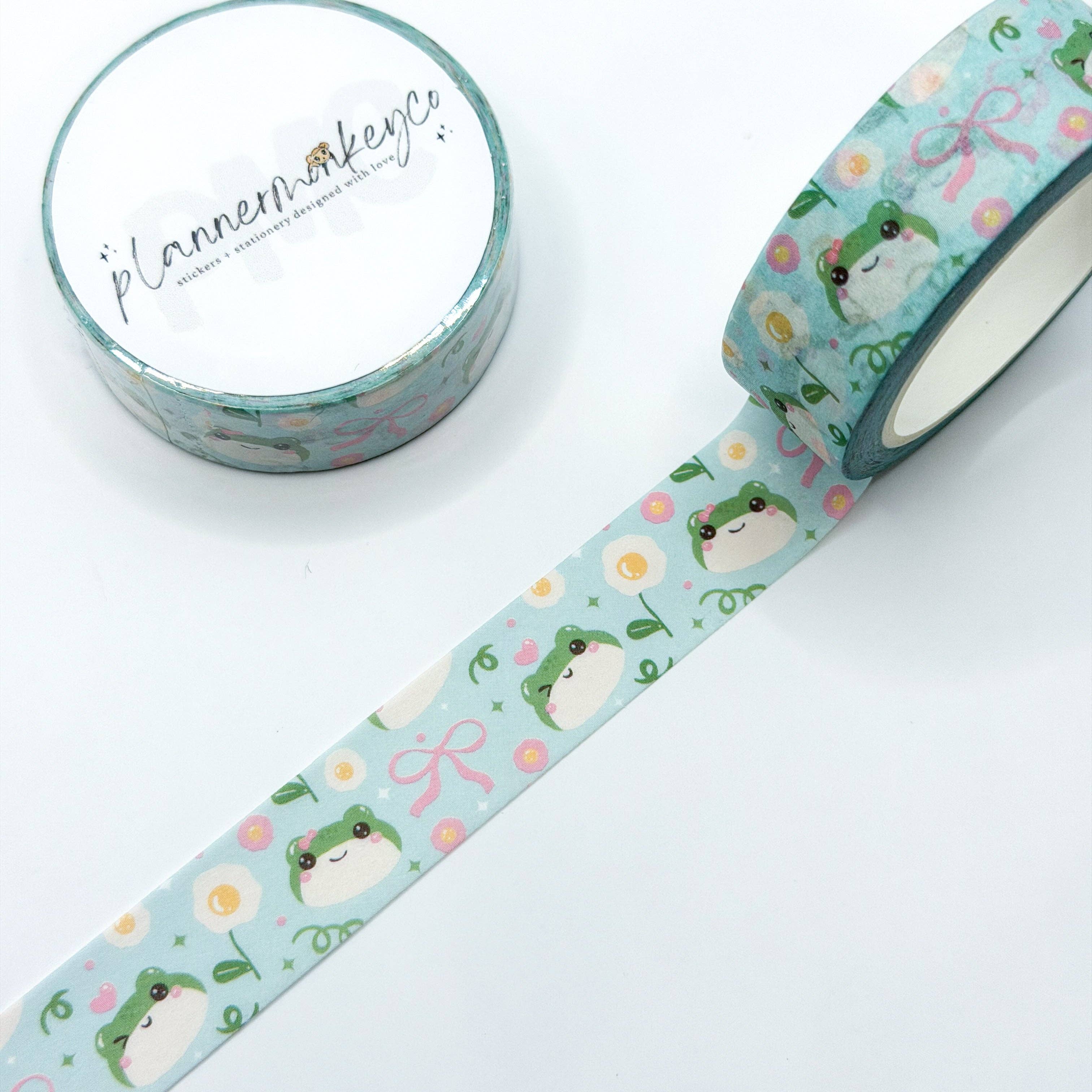 Lilly Pad Dreams Washi Tape | Planner Monkey Co