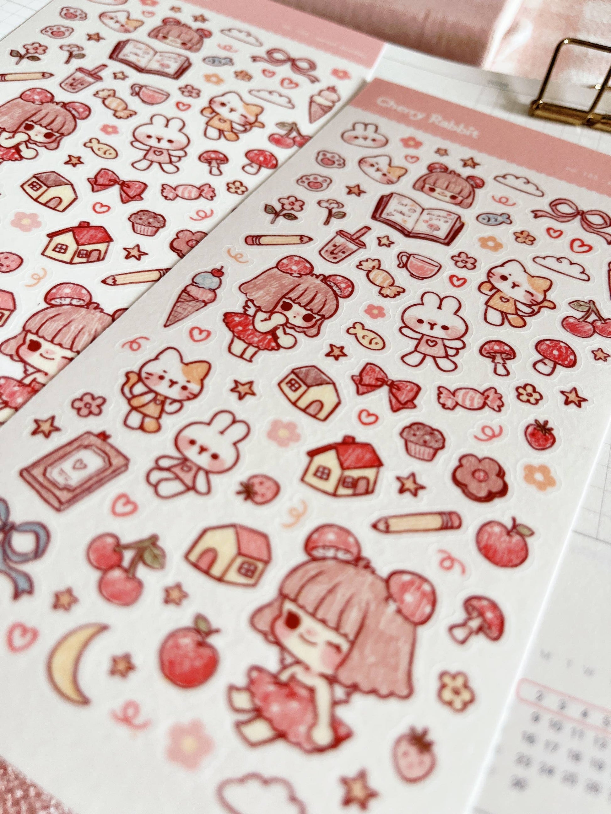 Sketch Doodles Sticker Sheet no.125 by Cherry Rabbit | Papertail Fox