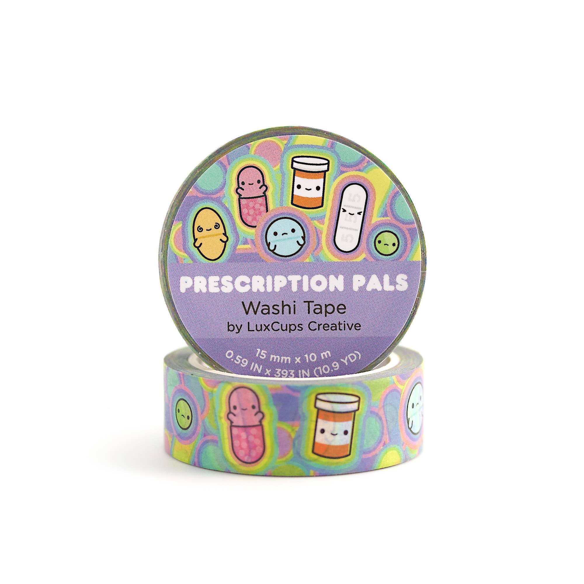 Prescription Pals Washi Tape | LuxCups Creative