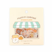 Coffee Shop Washi Sticker Flakes