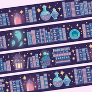 Magic Library Washi Tape by Yeppenny Doodles | Papertail Fox