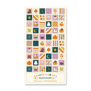 Halloween Patchwork Sticker Sheet by Stickii | Papertail Fox