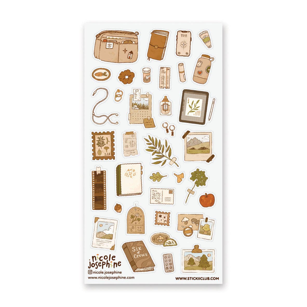 Creative Days Sticker Sheet by Stickii | Papertail Fox