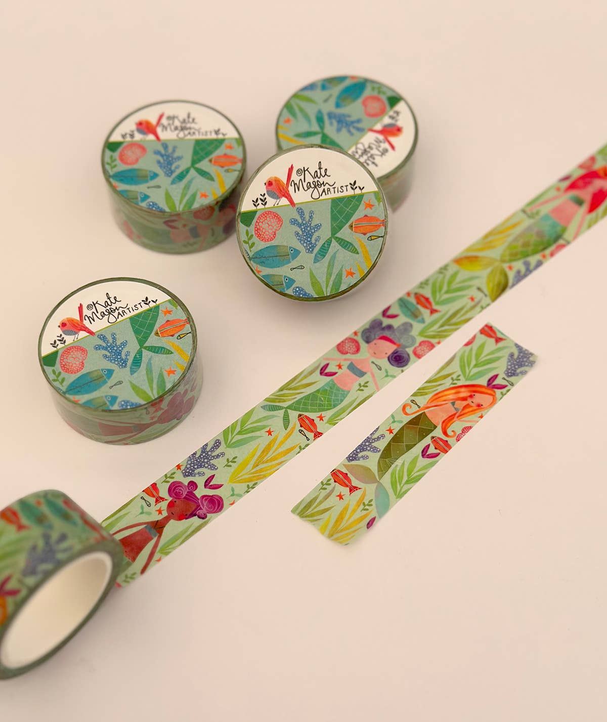 Mermaid Washi Tape | Kate Mason Artist