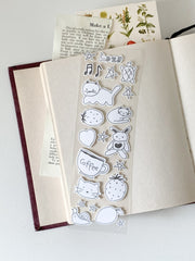 Lazy Sticker Sheet by PoPo Factory | Papertail Fox