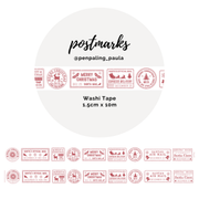 Postmarks Washi Tape | Penpaling Paula