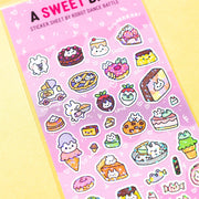 A Sweet Day Glitter Planner Sticker Sheet | Robot Dance Battle - Papertail Fox
