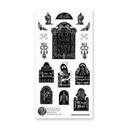 Dearly Departed Sticker Sheet by Stickii | Papertail Fox