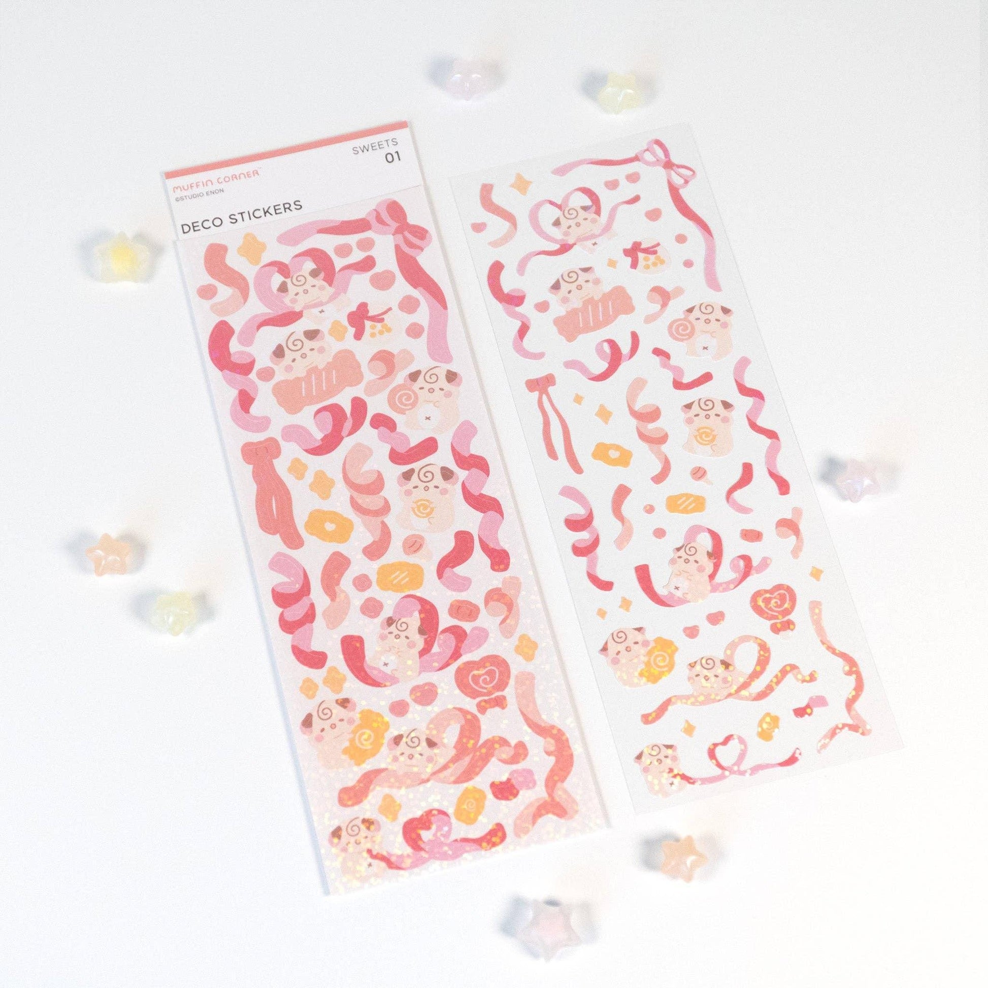 Cocoroll Sweets Polco Deco Sticker Sheet | Studio Enon - Papertail Fox