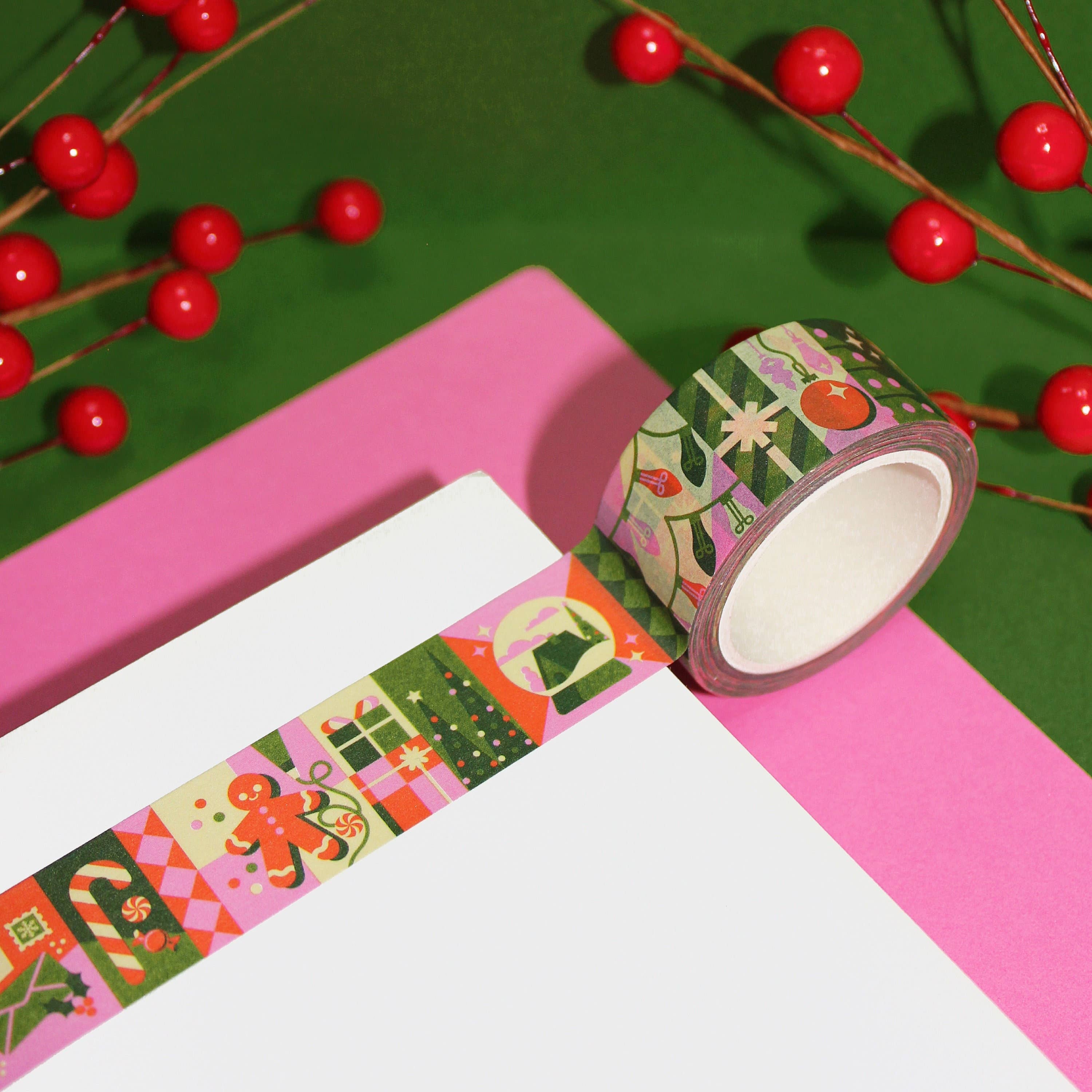 Jolly Holiday Washi Tape by New Heights Studio | Papertail Fox