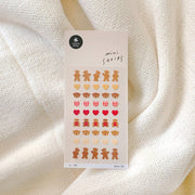 Teddy Bear Heart Mini Sticker Sheet by Suatelier