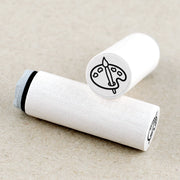 Paint Palette Mini Stamp by Merry & Bright | Papertail Fox